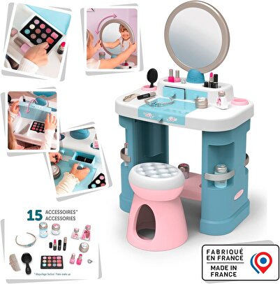 Tower Toys My Beauty Makyaj Masası Dönebilir Aynalı Makyaj Masası Makyaj Alet...