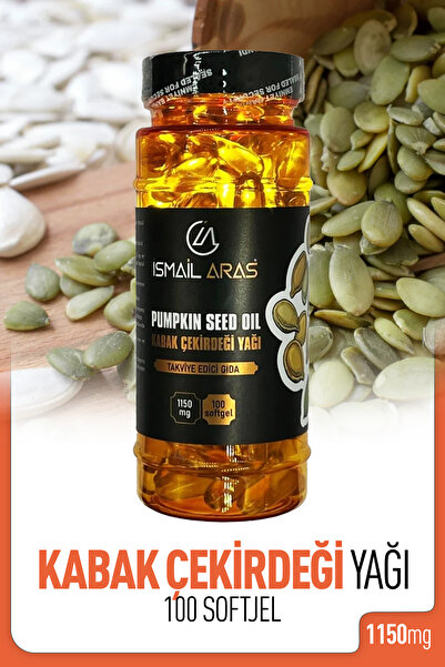 İsmail Aras Kabak Çekirdeği Yağı 100 Softgel