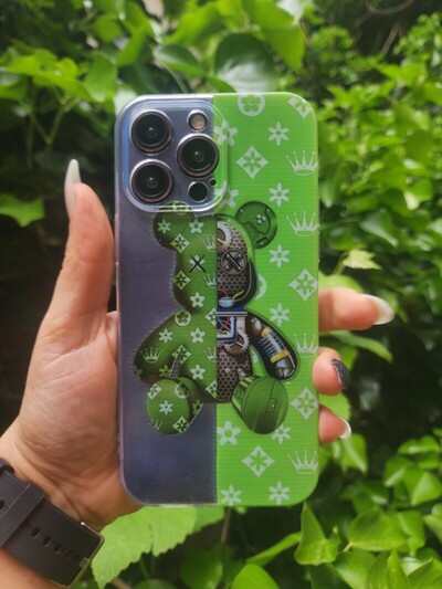 enfein حافظات Balporsuku مطبوعة BSKL متوافقة مع هاتف Iphone XS Max X-ray Bear...