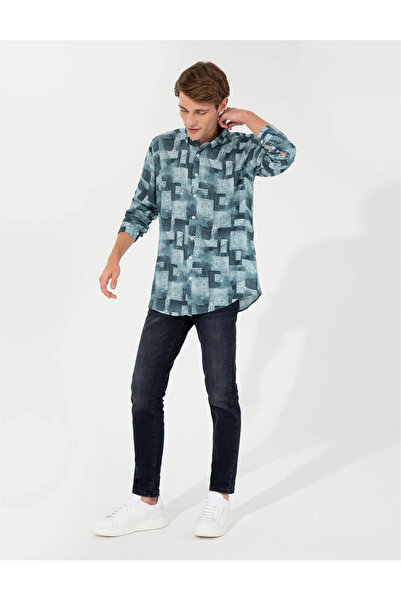 Pierre Cardin Erkek Zumrut Gömlek G021Sz004.000.1421705