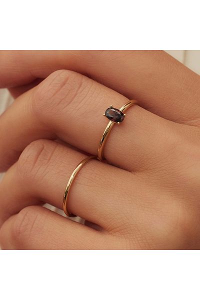 Isabel Bernard Isabel Bernard Baguette 14 Karat Ring 58