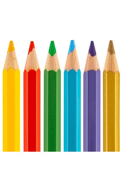 Bigpoint 24 Colored Dry Crayons - Box of 12