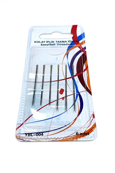 Yabalı Kolay İplik Takma İğnesi 6'lı set