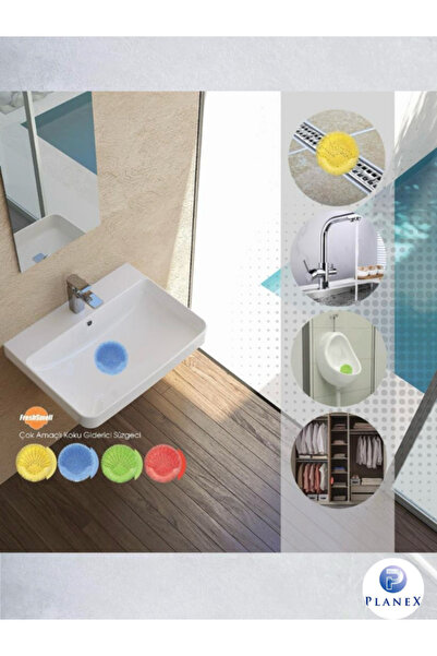 WESS GROUP Mini Lavabo Pisuvar Süzgeci Koku Gideric 4 Adet Tanışma Paketi