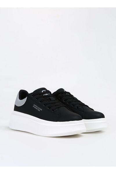 Benetton Black - White Women's Sneaker Bni-10232