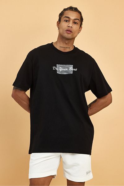 Weyeze Af-Y39132Lns Model - Do Your Best Printed T-Shirt