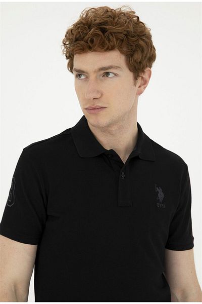 U.S. Polo Assn. US Polo AssnMen's Black Basic T-Shirt
