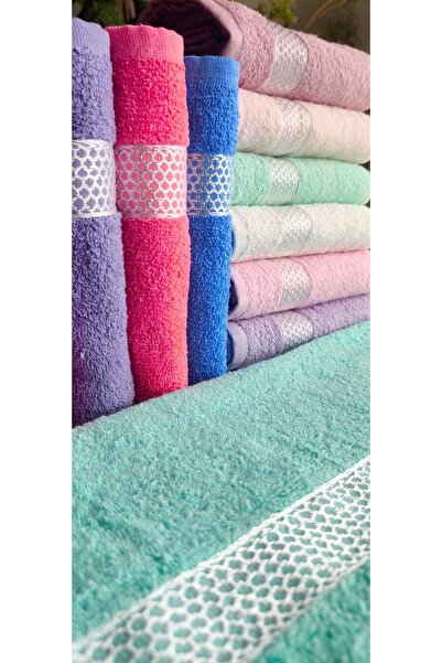 A.Z.H. (12-комплектний повний набір) Annem Çeyizlik 40x80 см. З кучерявим плетінням, новий тренд, рушник для рук та обличчя