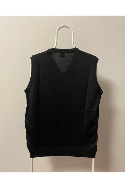 we are the best UYSALİDA Men's V-Neck Sweater Fine Wool Knitwear Knitted Anti-pilling Özbarla