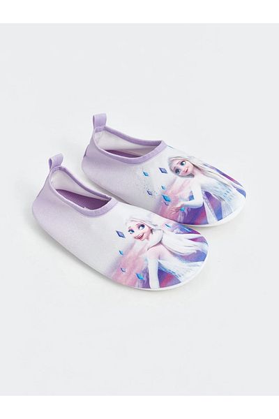LC Waikiki Elsa Printed LCW STEPS Girls' Sea Shoes