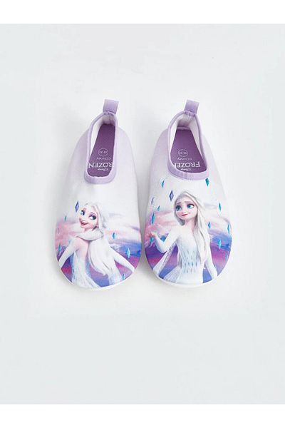 LC Waikiki Elsa Printed LCW STEPS Girls' Sea Shoes