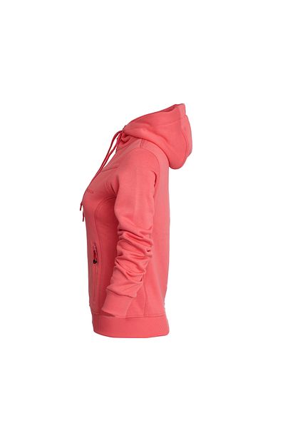 Cresta Γυναικείο φούτερ Salmon Pink - Πλήρες φερμουάρ και κουκούλα