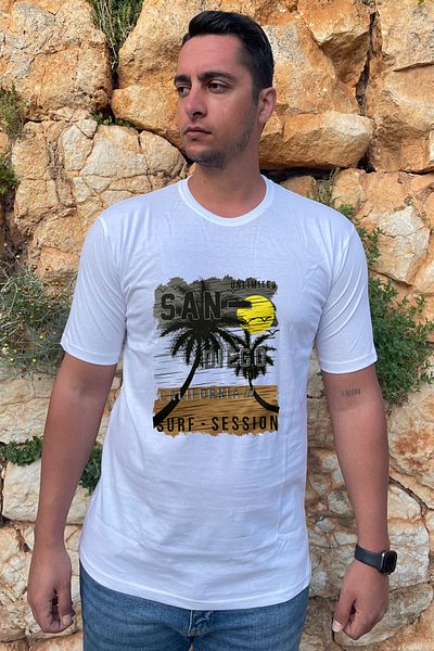 BLUU Μπλουζάκι Unisex Printed Regular Fit - Outdoor
