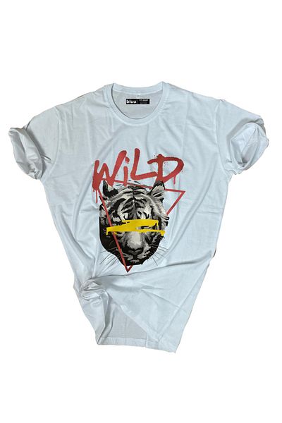 BLUU Μπλουζάκι Unisex Printed Regular Fit - Outdoor