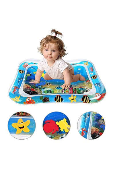 RICHIE Bebek Yer Su Matı Ve Eğlenceli Oyun Matı su havuzu bebek aktivite oyun...