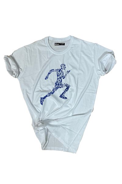 BLUU Μπλουζάκι Unisex Printed Regular Fit - Outdoor