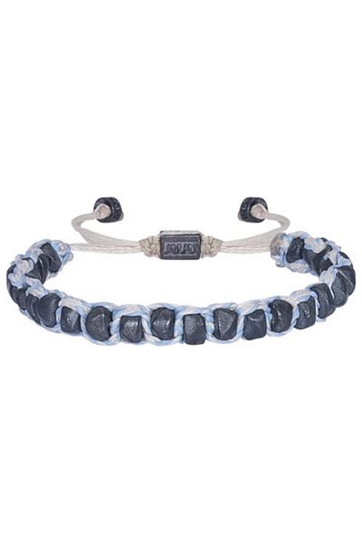 JUJU MOOD White and Blue Bracelet with Stone Detail