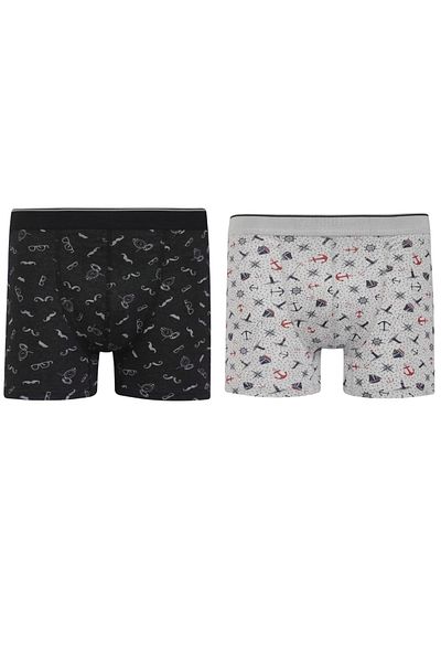 marlo Ανδρικά Boxers - M Pattern, 2 Συσκευασία