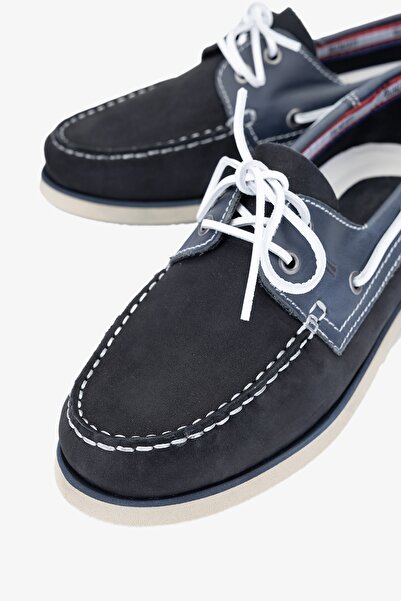 Valmenti Stormi Чоловічі сині шкіряні повсякденні черевики