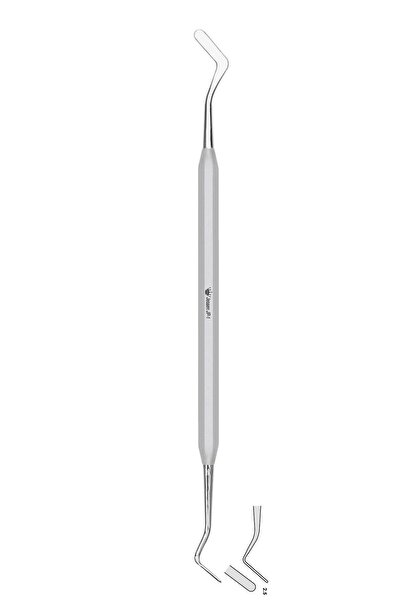 Miya-etic Ağız Spatülü - Paslanmaz Çelik - El Aleti