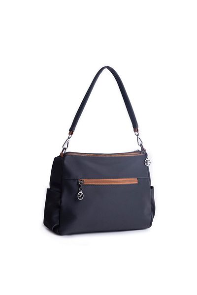 Nas Bag Geantă pentru femei pentru umăr și crossbody cu mai multe compartimente (lățime: 26 x mărime: 20)