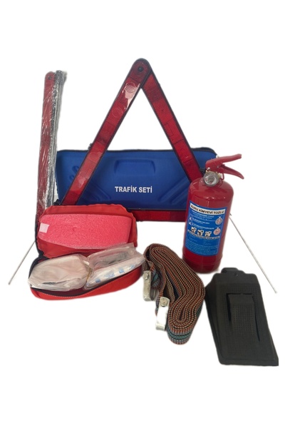 Genel Markalar Universal Trafik  Ve İlk Yardım Seti (Yangın Söndürme Tüplü)