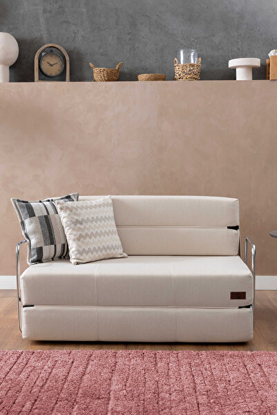 GOOD NİGHT 150cm Oskar Katlanır Yatak & Koltuk Yıkanabilir  Sırt Destekli