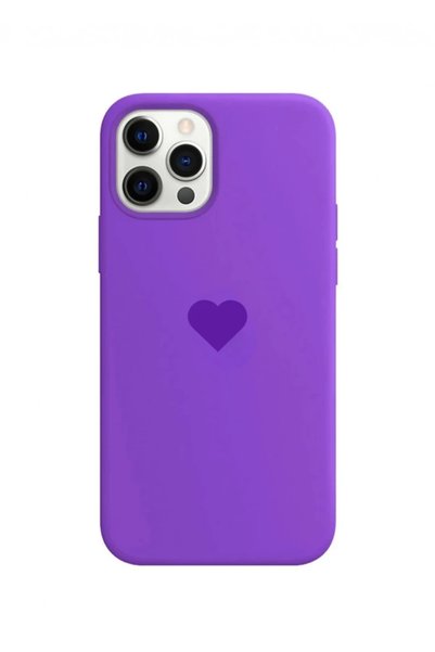enfein Balporsuku Launch Heart Case Compatible with iPhone 15 Pro Klp Purple