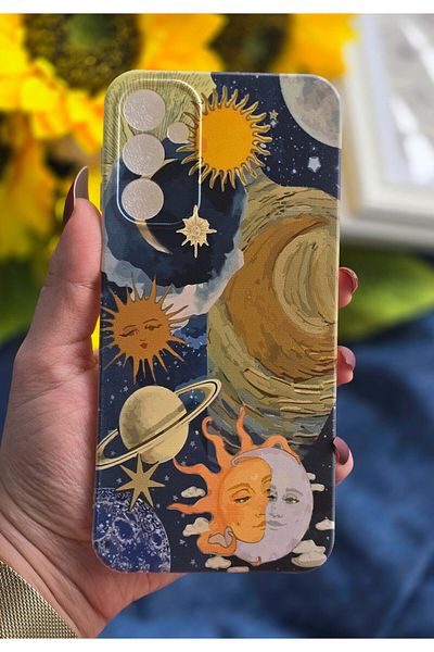 SUPER FRAME حافظة هاتف شفافة مطبوعة متوافقة مع هاتف Samsung Galaxy A04S