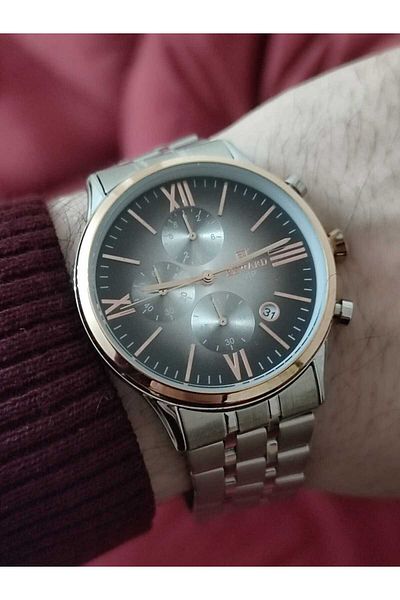 Reward Steel Case Men's Wristwatch Functional 1996