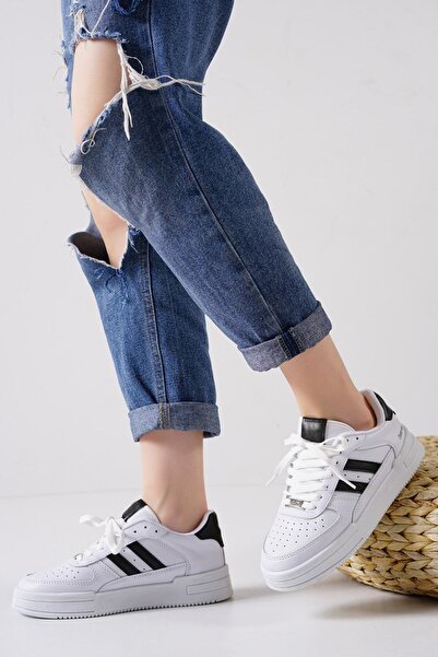 LETAO Comfortable White Unisex Daily Sneaker Sports Shoes