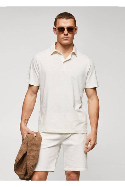 MANGO Man Klassisches Poloshirt aus 100 % Baumwolle