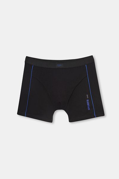 Dagi Schwarzer kompakter Sport-Boxer für Herren