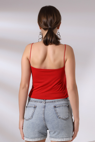 Endies Short Athlete with Rubber Strap 19282 RED