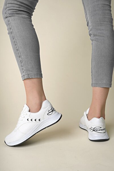 pasyone Beyaz Kadın Sneaker Günlük Ayakkabı