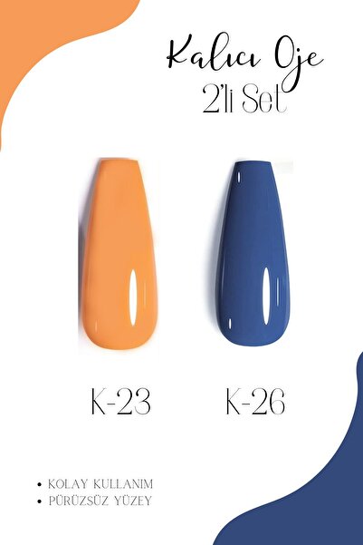 FREELADY Kalıcı Oje Uv-Led 2'li Set 12ml K23 - K26