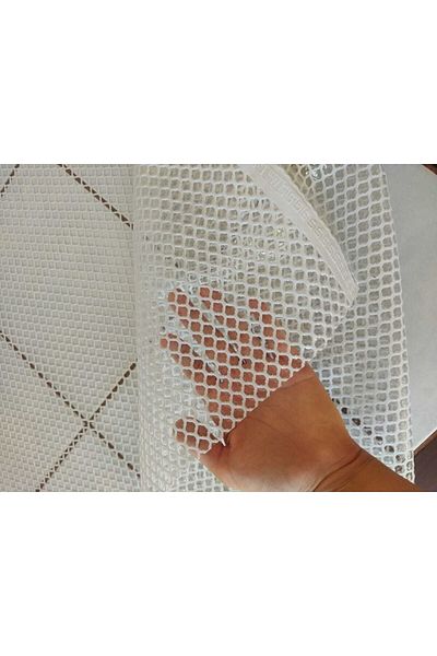 CLK Home White Lace Look PVC Erasable Oilcloth Tablecloth