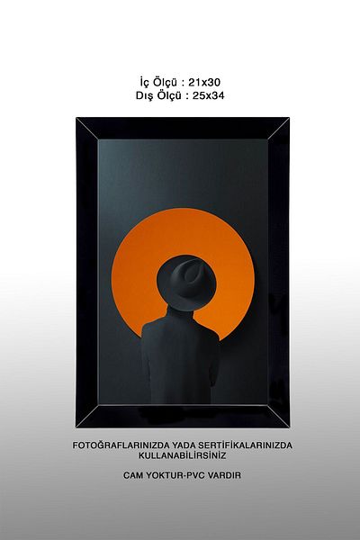 Bytwo A4 21X30 Frame Certificate Frame - A4 21X30 Frame with Pvc