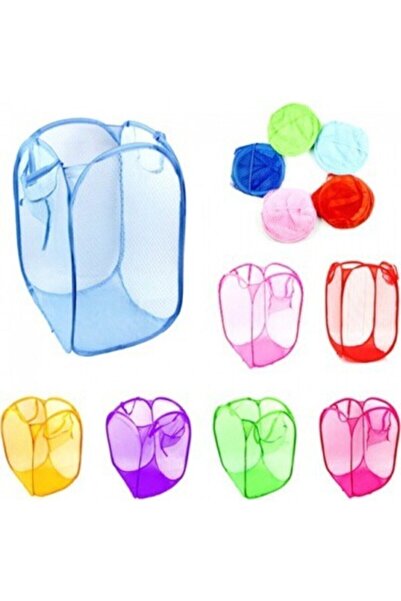 Genel Markalar Çok Amaçlı Katlanır Oyuncak Filesi Ve Pratik Çamaşır Sepeti