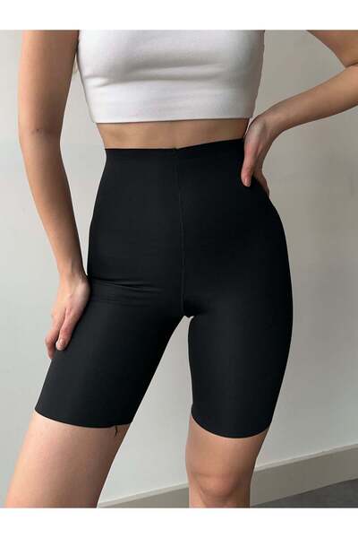 Sh Mağazacılık Non-Marking Laser Cut High Waist Underbust Anti-Slip Women's Leg Corset