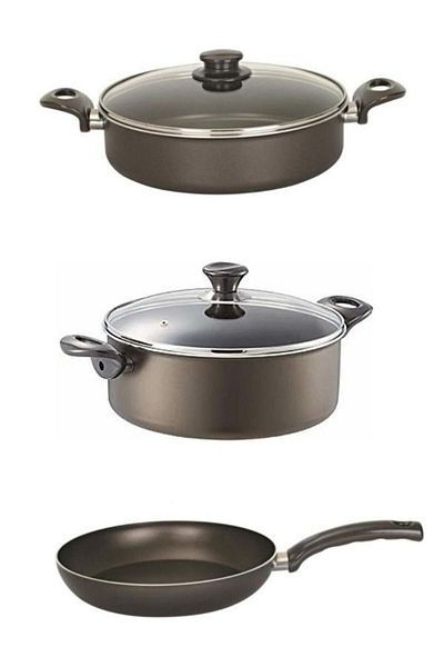 Viyalente Teflon 28 cm Carnivore, 28 cm Pot and 28 Cm Pan