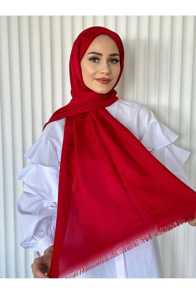 Misa Cotton Red Shawl