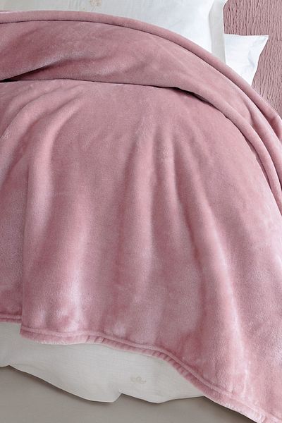 Yataş Olenna Double Wellsoft Blanket - Powder