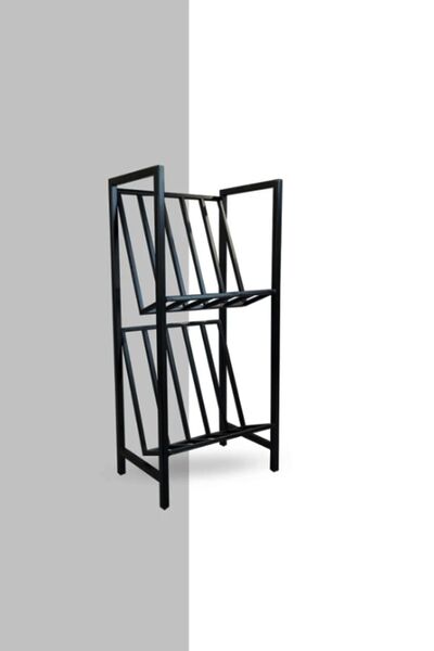 3art Metal Dekoratif Metal Gazetelik / Dergilik / Metal Kitaplık - Düzenleyici