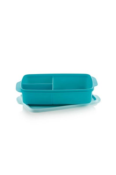 Tupperware 3 Compartment Lunch Box 1 lt