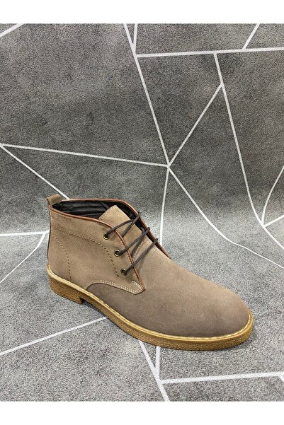 NYZ Vizon Süet Hakiki Deri  Taban Bot