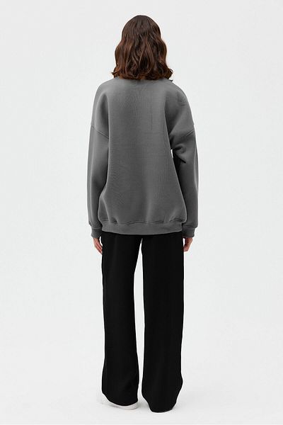 Açelya Okcu Palazzo-Gewebte Hose mit hohem Bund und Beinabschluss