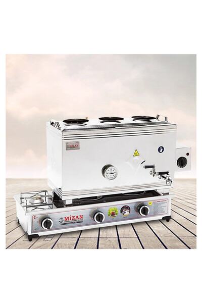 Mizan 40 Lt Elektirikli Ve Lpg Tüplü Çay Kazanı Çay Makinesi Kantin Tipi Çay ...