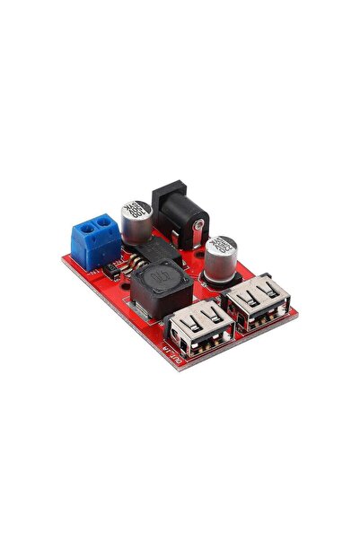 CDM LM2596S ÇİFT USB ÇIKIŞLI Dc-Dc/VOLTAJ REGÜLATÖRÜ