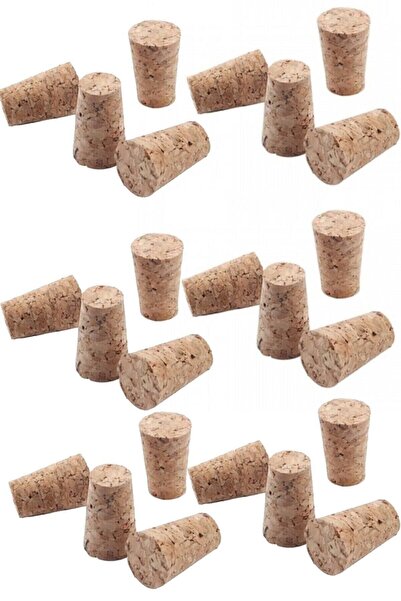 Entude Mantar Şişe Tapası 24 Adet, Mantar Şişe Kapağı, Şişe Tıpası